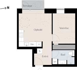 Photo 7. Apartment, Fyrbødervej, København NV 