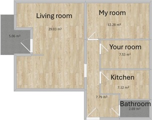 Photo 4. Room, Kastruplundgade, Kastrup 