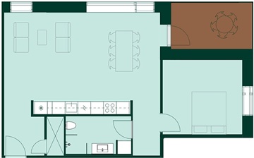 Photo 27. Apartment, Viften, Greve 