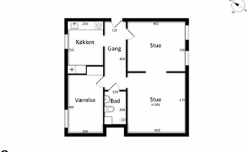 Photo 2. Apartment, Grønnegade, Næstved 
