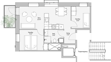 Photo 8. Apartment, Lokesvej, Åbyhøj 