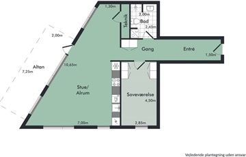 Photo 14. Apartment, Stjernepladsen, Aalborg 