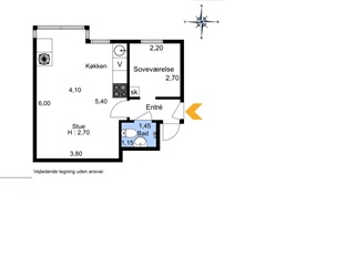 Photo 1. Apartment, Gammel Strandvej, Aalborg 