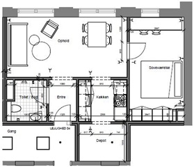 Photo 8. Apartment, Rytterkasernen, Odense C 