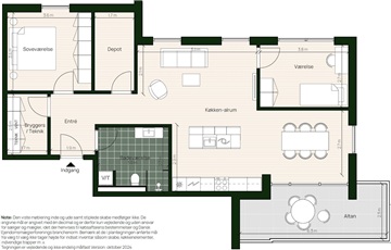 Photo 7. Apartment, Kirkevej, Hadsten 