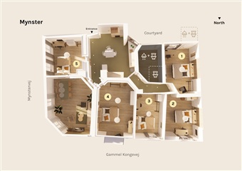 Photo 4. Room, , Frederiksberg C 