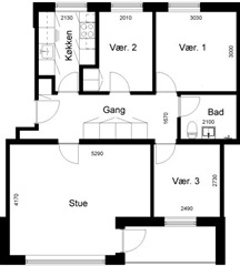 Photo 2. Apartment, Jeppe Aakjærsvej, Skive 