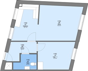 Photo 1. Apartment, Smedegade, Esbjerg 