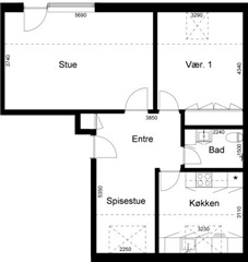 Photo 2. Apartment, Aage Nielsens Vej, Skive 