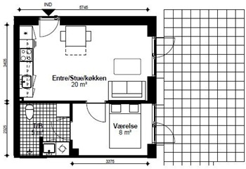 Photo 8. Apartment, Hedelunden, Greve 