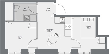 Photo 6. Apartment, Theklavej, København NV 
