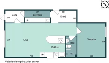 Photo 3. Apartment, Teglgårdsvej, Humlebæk 