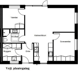 Photo 13. Apartment, Rådhus Alle, Tjele 