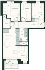 Photo 4. Apartment, Cikoriegade, Hedensted 
