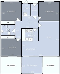Photo 1. House, Fyrrelunden, Almind 