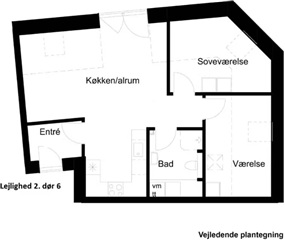 Photo 12. Apartment, Grønnegade, Viborg 