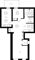 Photo 18. Apartment, Kongensgade, Christiansfeld 