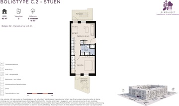 Photo 11. Apartment, Fjerkløvervej, Ballerup 