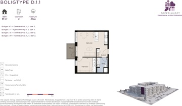 Photo 10. Apartment, Fjerkløvervej, Ballerup 
