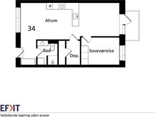 Photo 9. Apartment, Jens Kofoeds Gade, Taastrup 