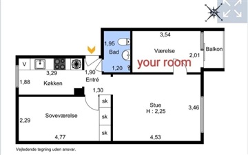 Photo 1. Room, Vigerslevvej, Valby 