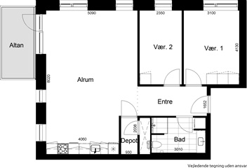 Photo 1. Apartment, Akvavitvej, Aalborg 