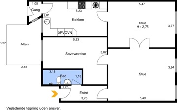 Billede 21. Lejlighed, Bredgade, Herning 