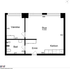 Billede 2. Lejlighed, Sølvgade, Herning 