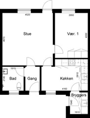 Photo 1. Apartment, Frugthaven, Skive 