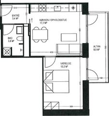 Photo 6. Apartment, Åhusene, Aarhus C 