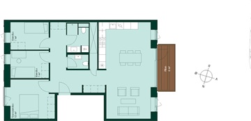 Billede 6. Lejlighed, Bomhusvej, København Ø 