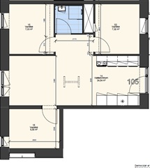 Photo 12. Apartment, Robert Jacobsens Vej, København S 