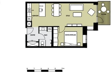 Billede 21. Lejlighed, Østre Havnepark, Aalborg 