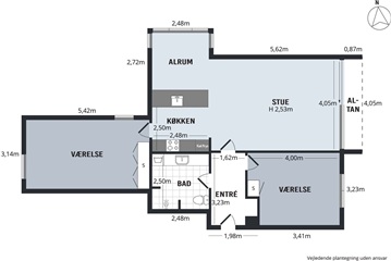 Billede 4. Lejlighed, Borgmester Fischers Vej, Frederiksberg 