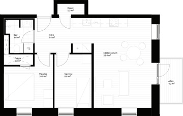 Photo 23. Apartment, Mosegårdsvej, Fredericia 