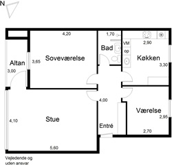Billede 1. Lejlighed, Holme Møllevej, Viby J 