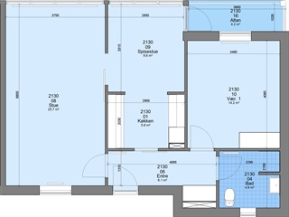 Photo 1. Apartment, Højmarken, Silkeborg 