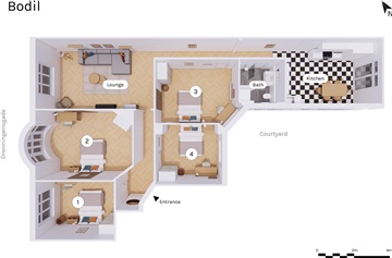 Photo 8. Room, , København K 