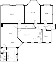 Photo 5. Room, , København K 