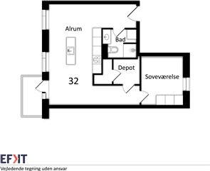 Photo 4. Apartment, Jens Kofoeds Gade, Taastrup 