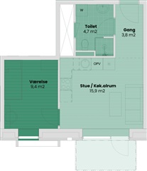 Photo 8. Apartment, Vilhelm Ehlerts Alle, Viborg 