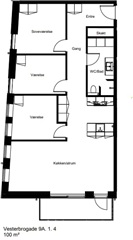 Photo 8. Apartment, Vesterbrogade, Viborg 