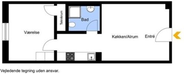 Billede 9. Lejlighed, Gøteborg Allé, Aarhus N 