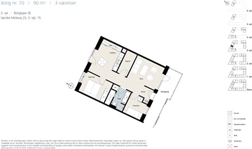 Billede 20. Lejlighed, Søndre Molevej, Køge 