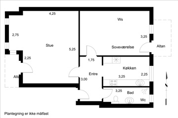 Billede 9. Lejlighed, Riddergade, Fredericia 