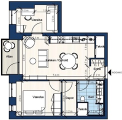 Billede 17. Lejlighed, Frederiksbrovej, Hillerød 