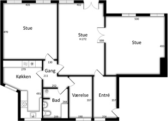 Billede 25. Lejlighed, C.F. Richs Vej, Frederiksberg 