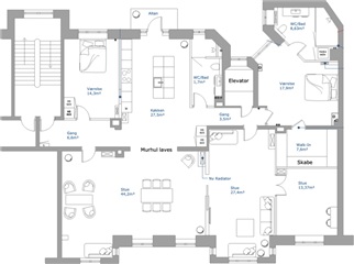 Billede 21. Lejlighed, Frederiksberg Alle, Frederiksberg C 