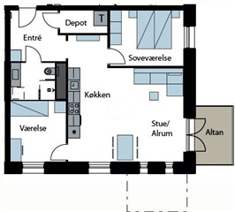 Billede 6. Lejlighed, Skovledet, Hillerød 