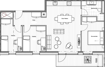 Photo 10. Apartment, Torbenfeldvej, Vallensbæk Strand 